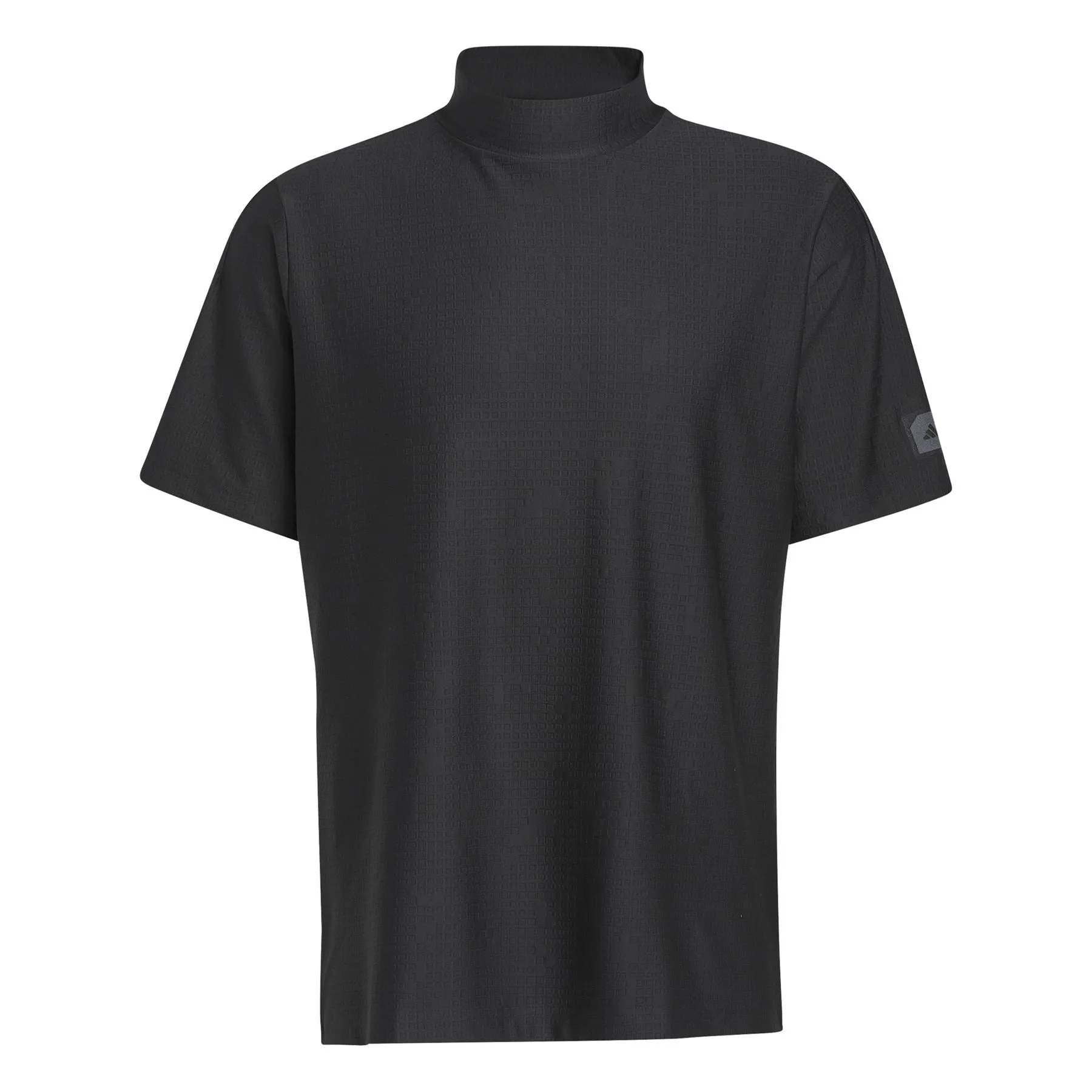 Adicross Mock Neck Polo Black - AW23