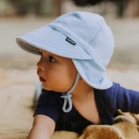 Baby Legionnaire Flap Sunhat - Baby Blue