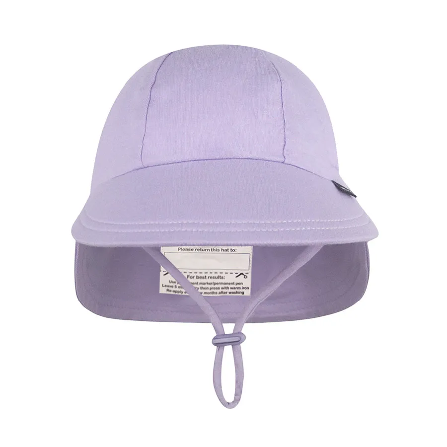 Baby Legionnaire Flap Sunhat - Lilac