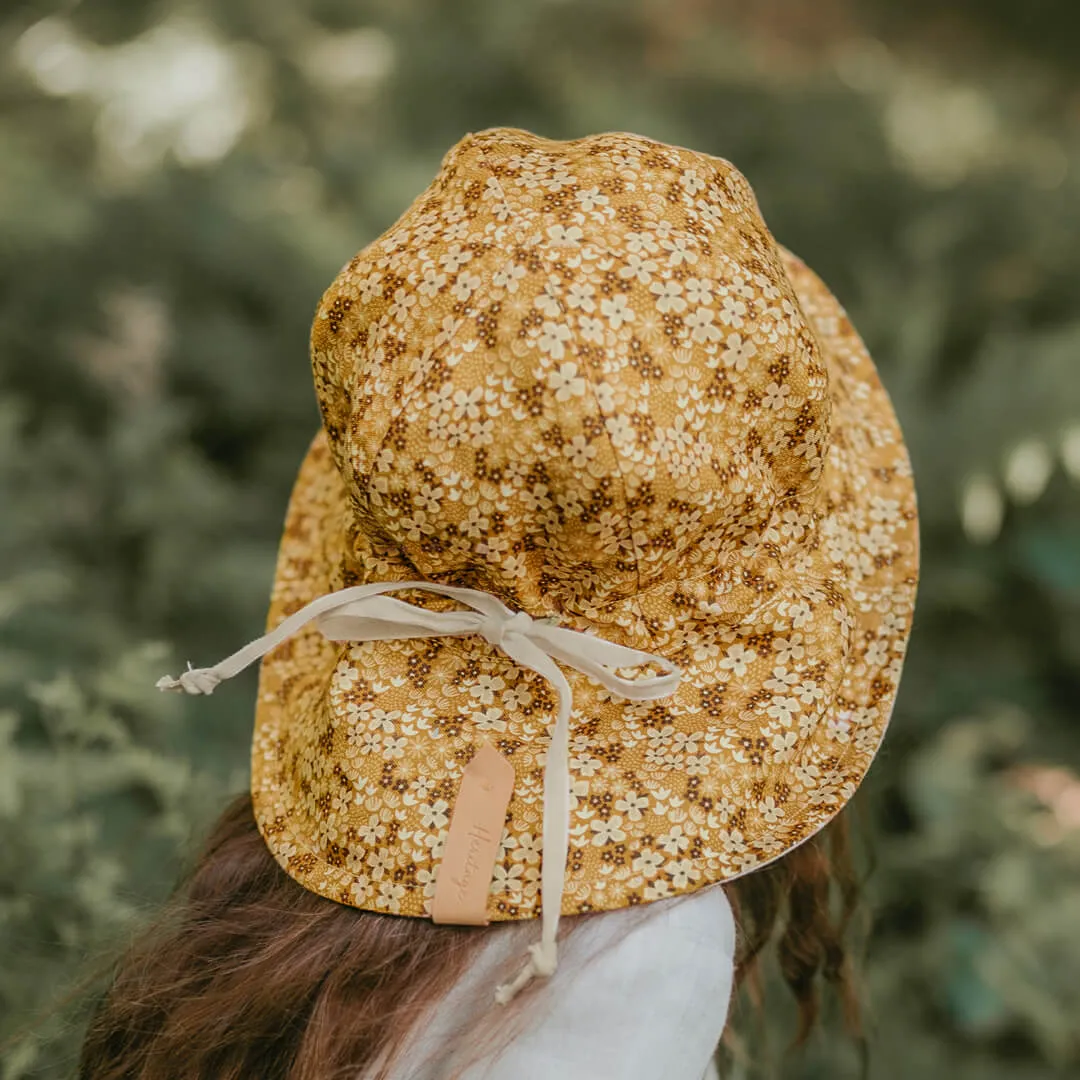 Bedhead Wanderer Linen Bucket Sunhat - Farah/Flax