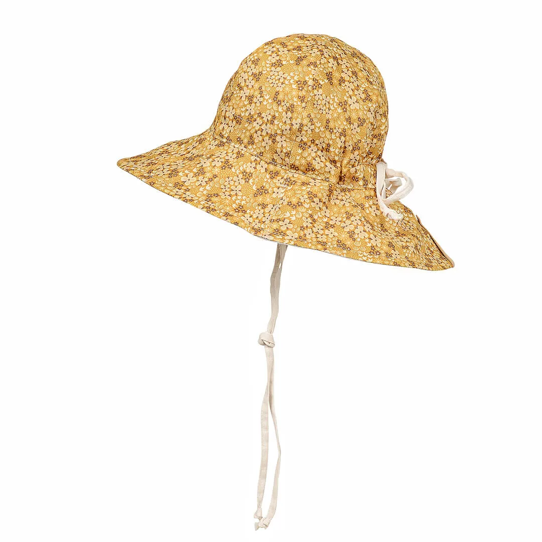 Bedhead Wanderer Linen Bucket Sunhat - Farah/Flax