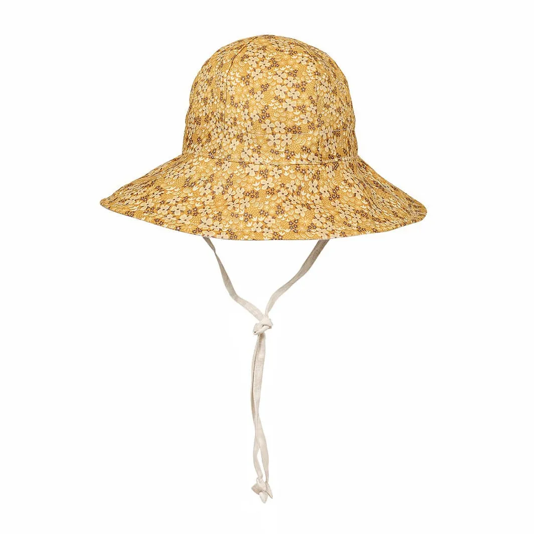 Bedhead Wanderer Linen Bucket Sunhat - Farah/Flax