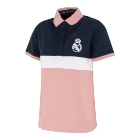 Camiseta Polo Mujer Vintage Rosa