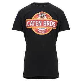 DSQUARED2 Black Caten Bros T-Shirt