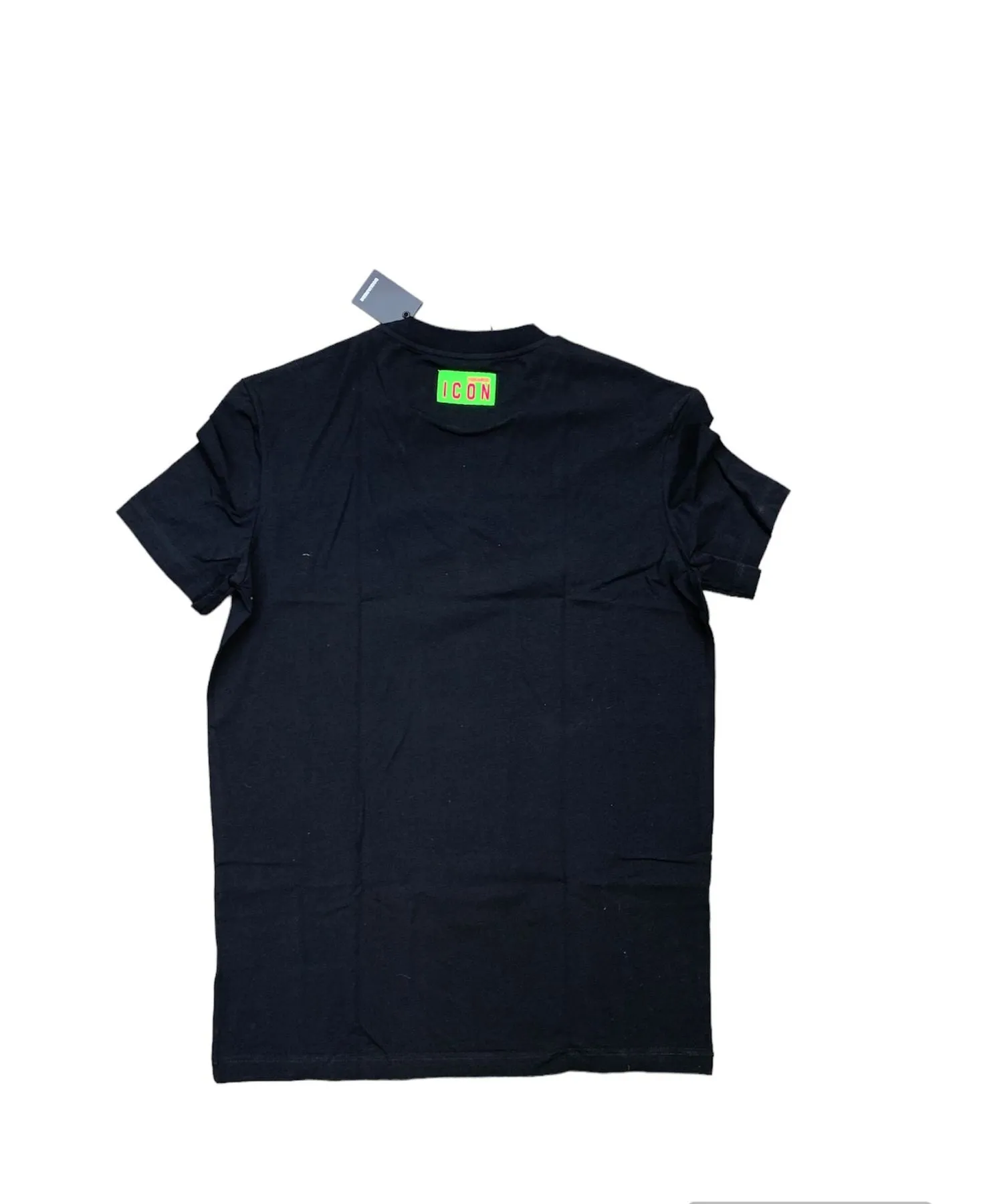 Dsquared2 T-Shirt Be Icon Color Nero Verde 2024