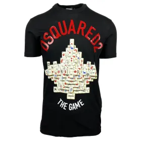 DSQUARED2 'The Game' Black T-Shirt