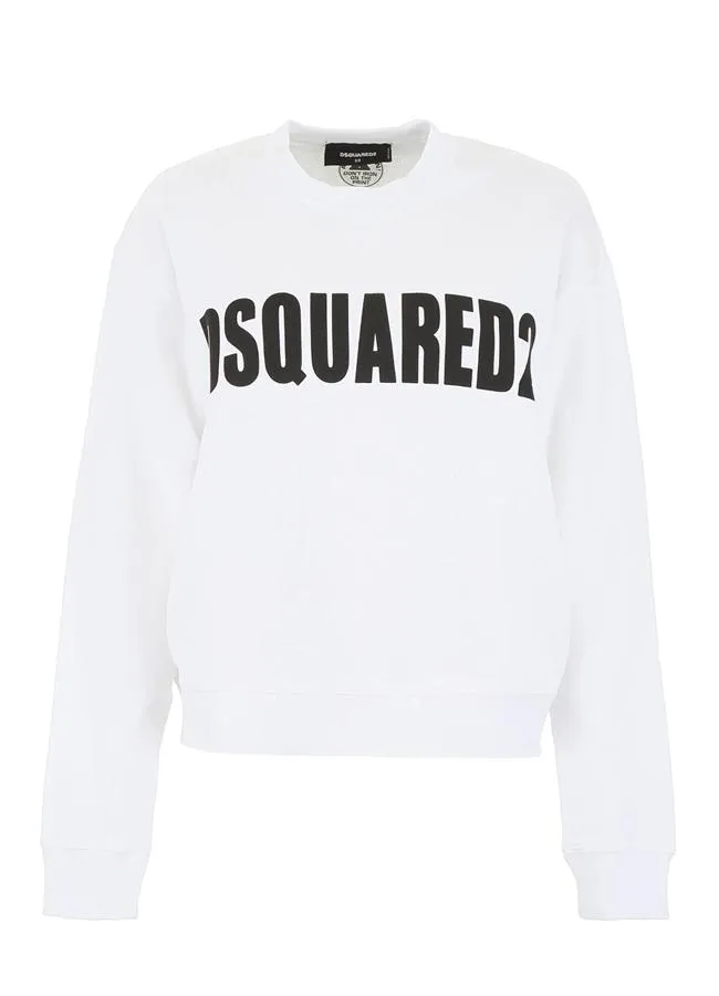 DSQUARED2 Women's Fade Fluo Dyed Crewneck sweatshirt