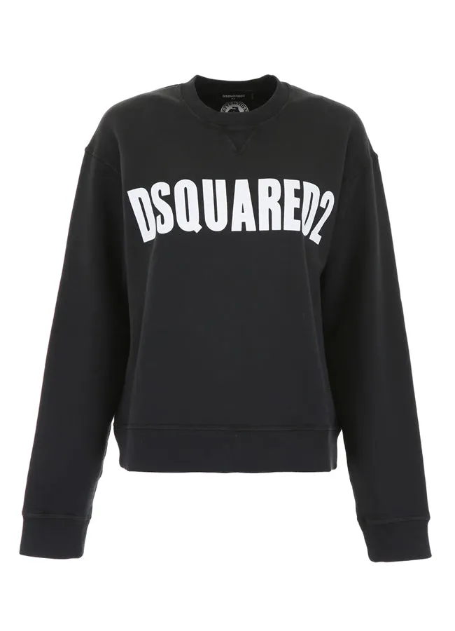 DSQUARED2 Women's Fade Fluo Dyed Crewneck sweatshirt