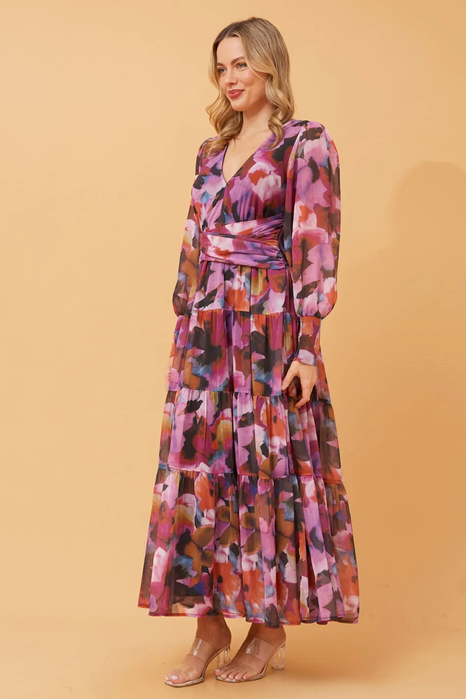 GIZETTE FLORAL MAXI DRESS