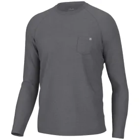 'Huk' Men's Waypoint Crew Neck - Night Owl