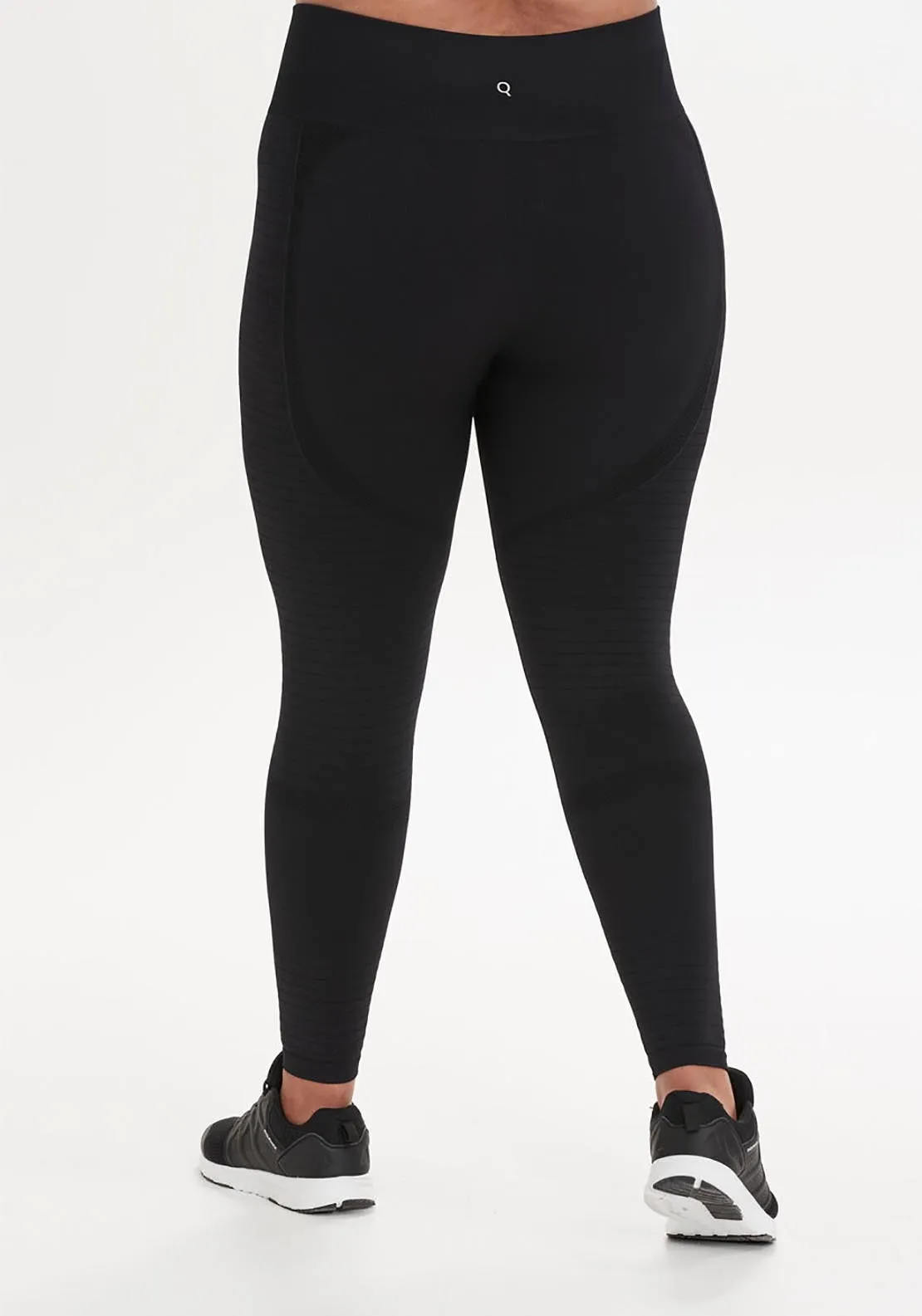 Deena Womens Seamless Leggings - Black