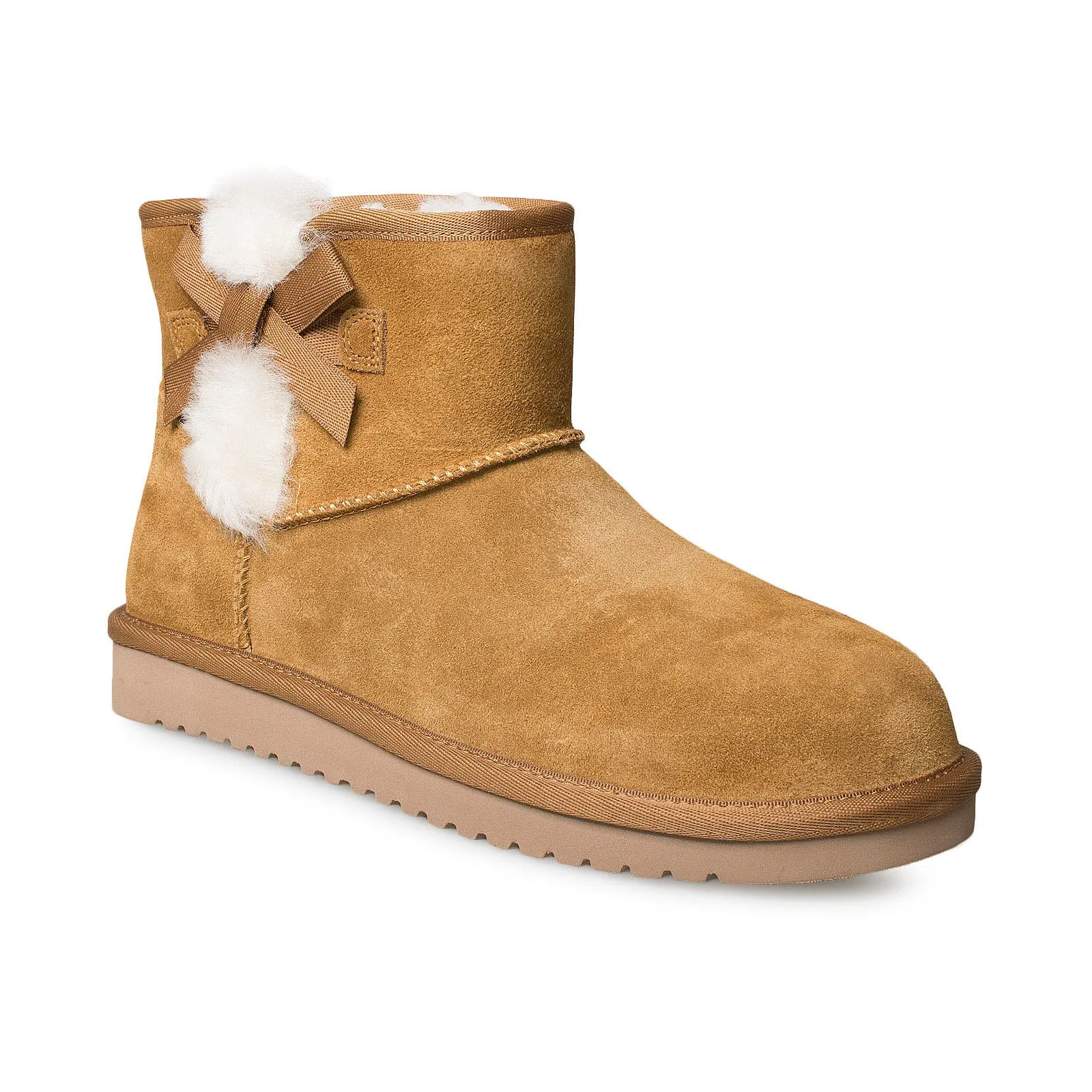 Koolaburra By UGG Victoria Mini Chestnut Boots - Women's