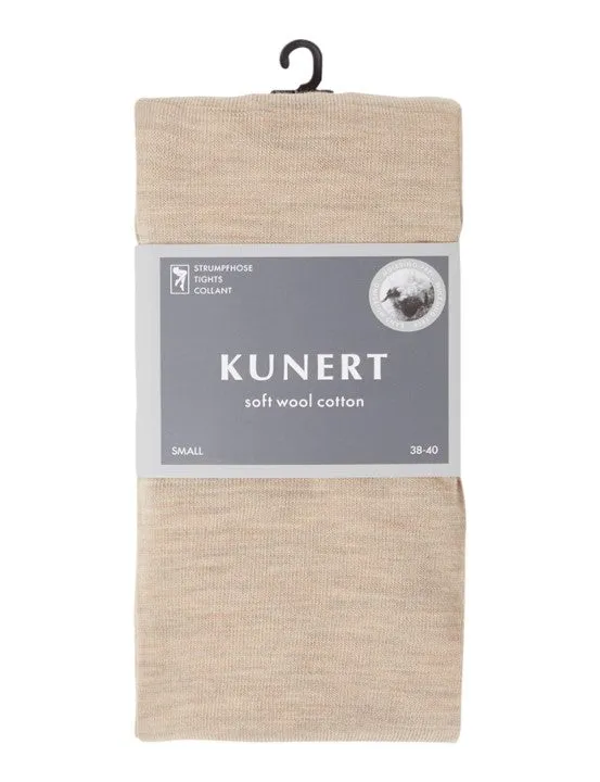 Kunert Soft Wool/Cotton Tights Beige 399200