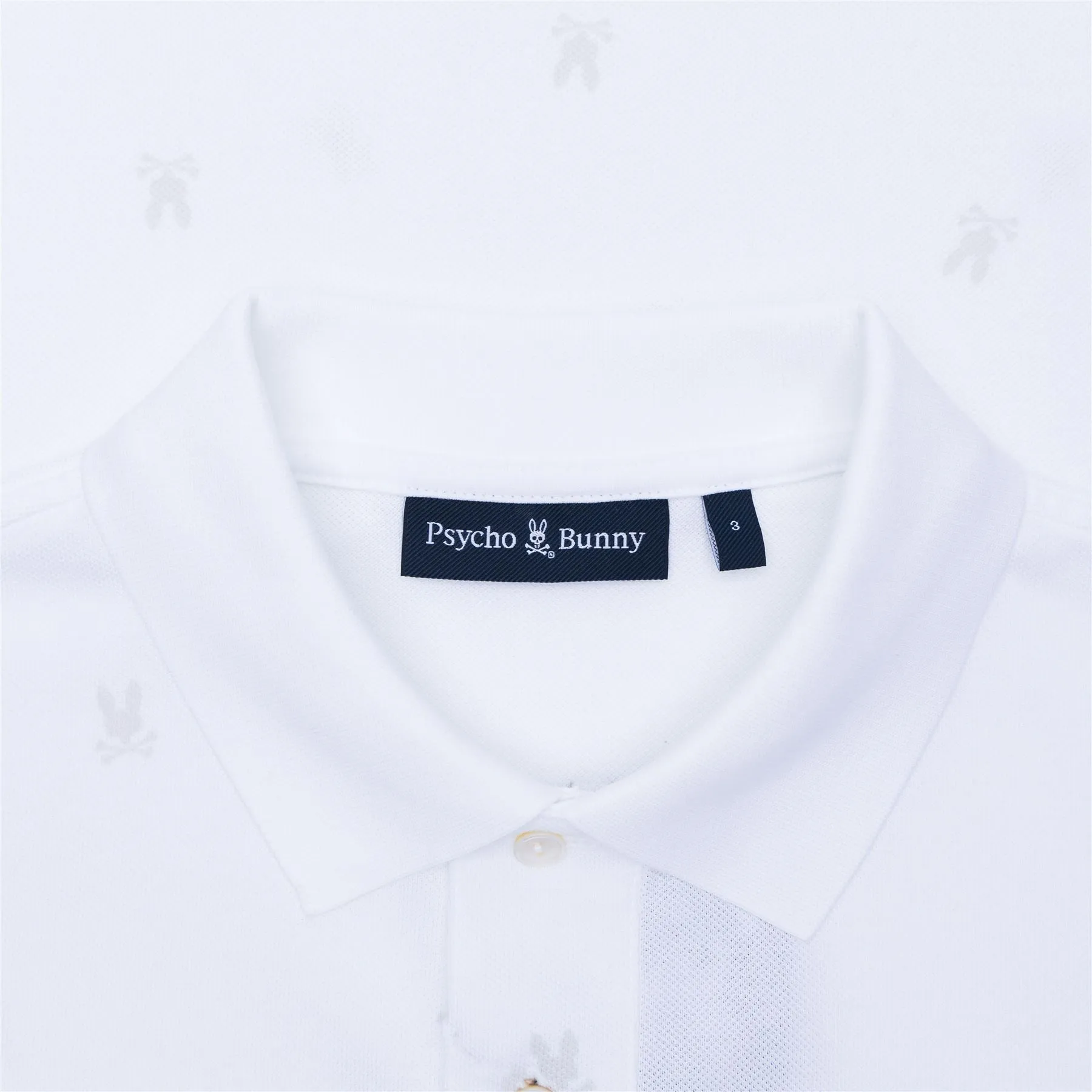 Lands Jersey Fashion Polo White