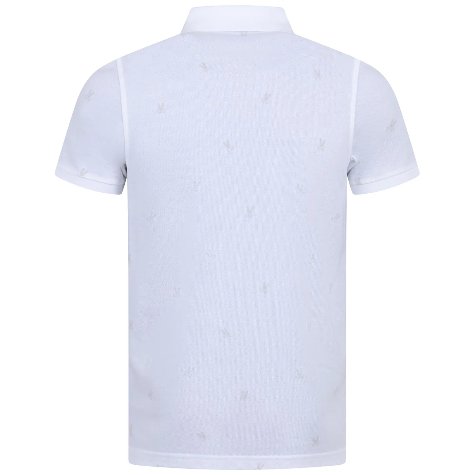 Lands Jersey Fashion Polo White