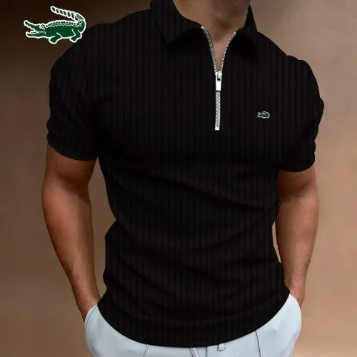 Men's Polo Shirt Fashion Stripe