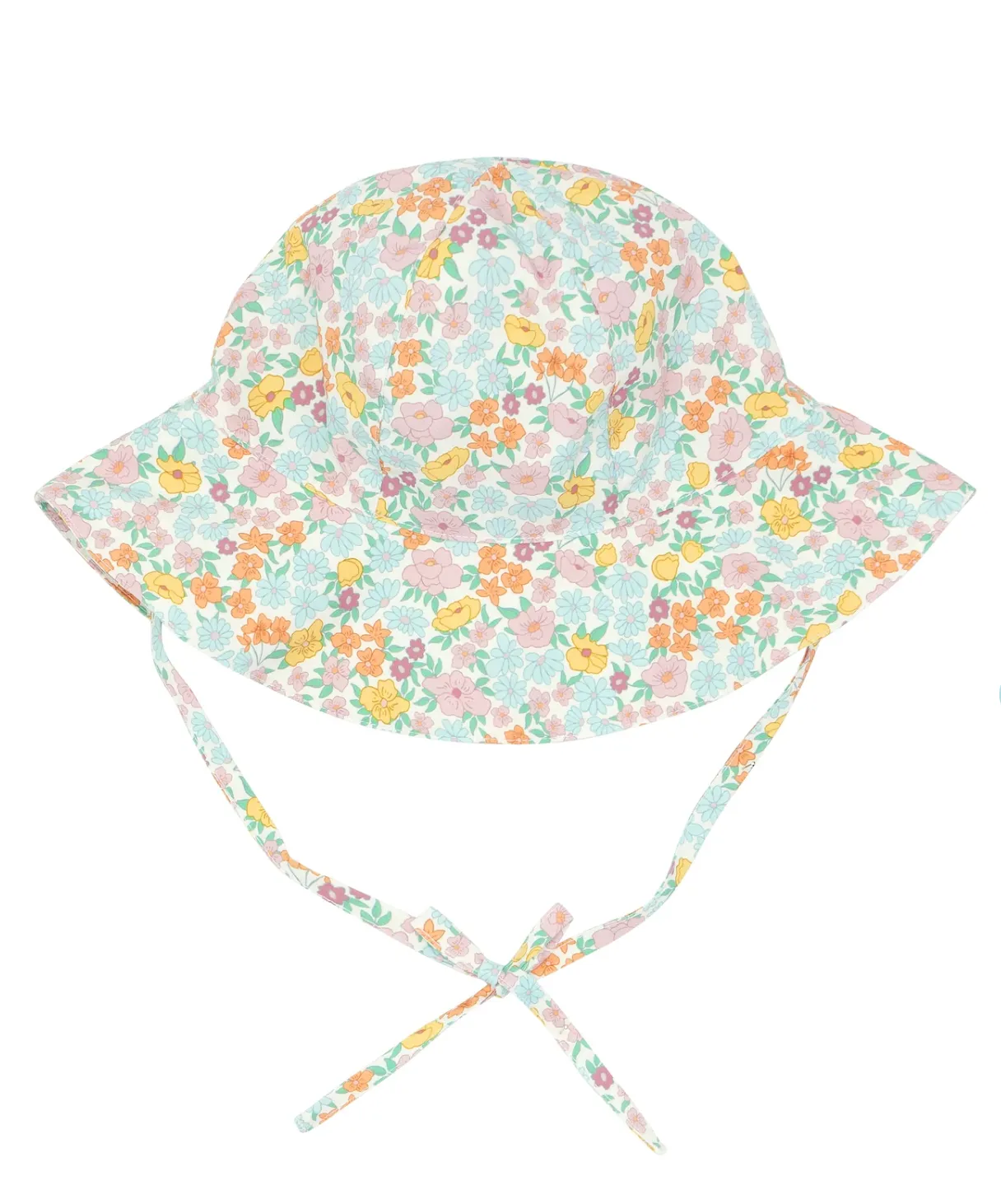 Minnow - Baby Hawaiian Floral Sunhat