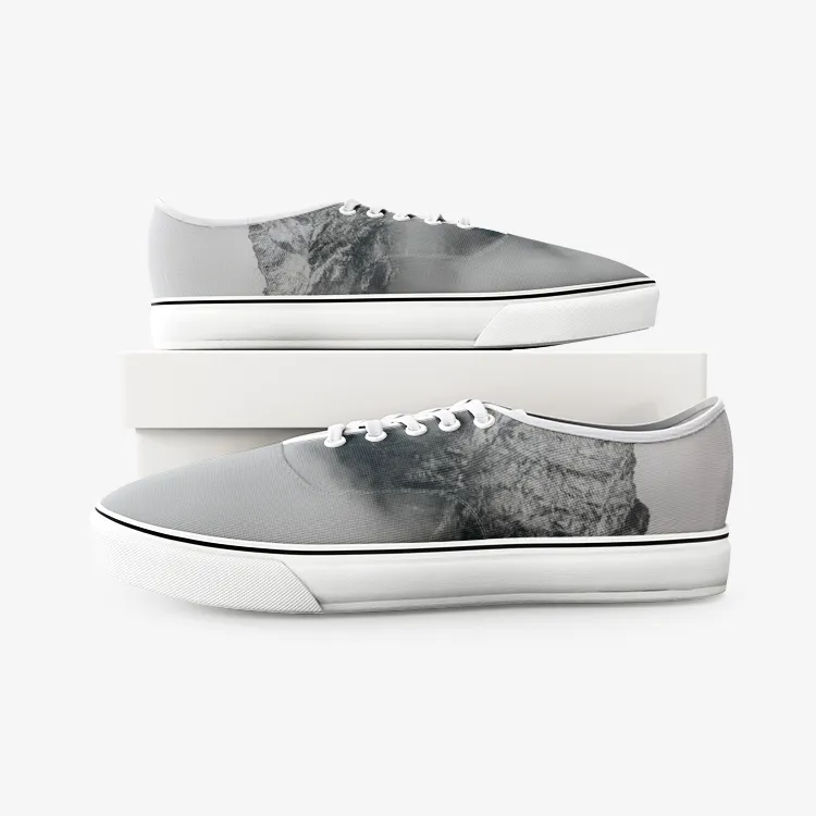 Mountain Mist Unisex Canvas Sneakers