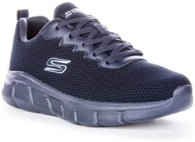 Skechers Bobs B Flex In Navy For Men