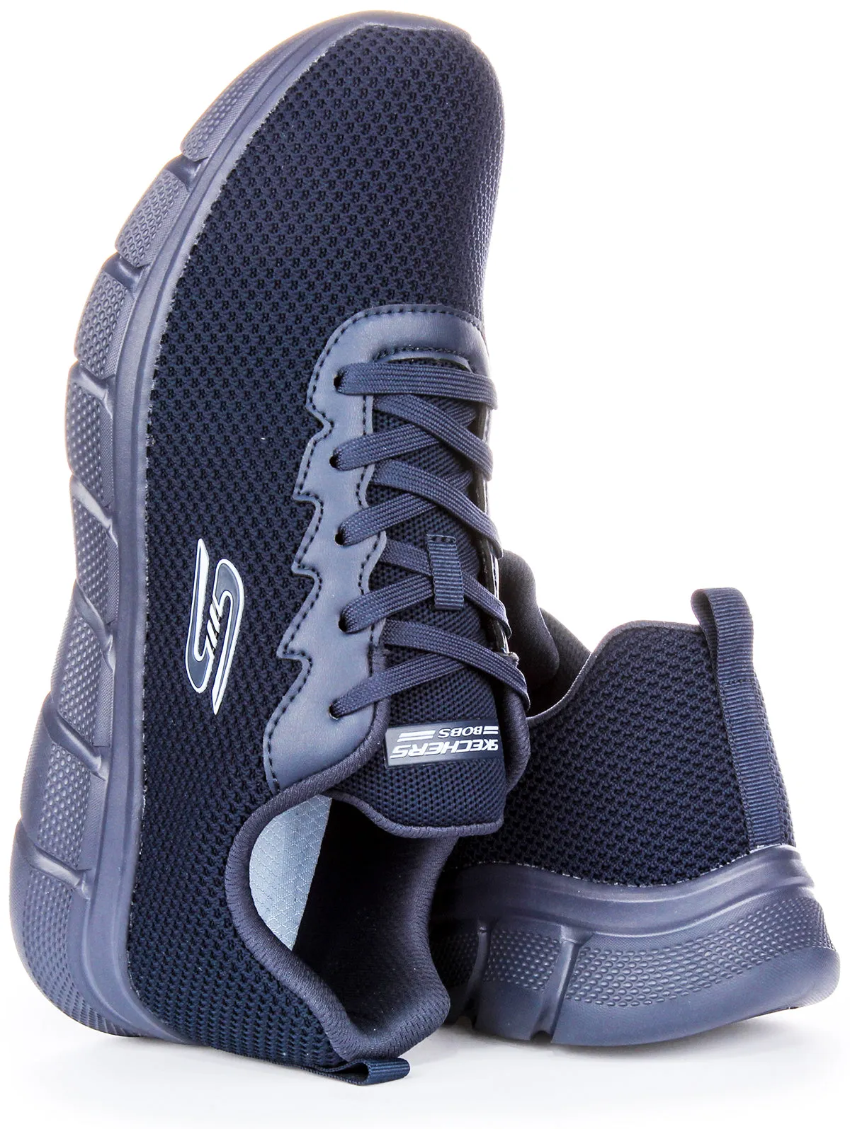 Skechers Bobs B Flex In Navy For Men