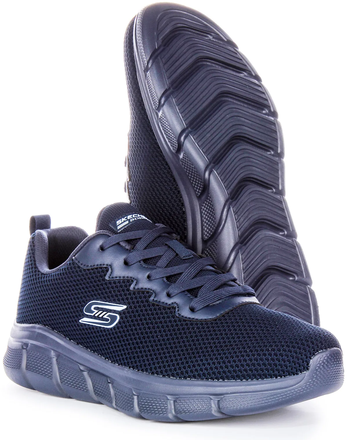 Skechers Bobs B Flex In Navy For Men