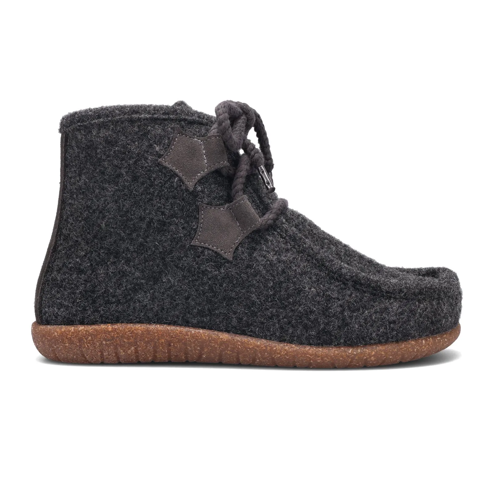 Taos Woolabee Ankle Bootie (Women) - Charcoal