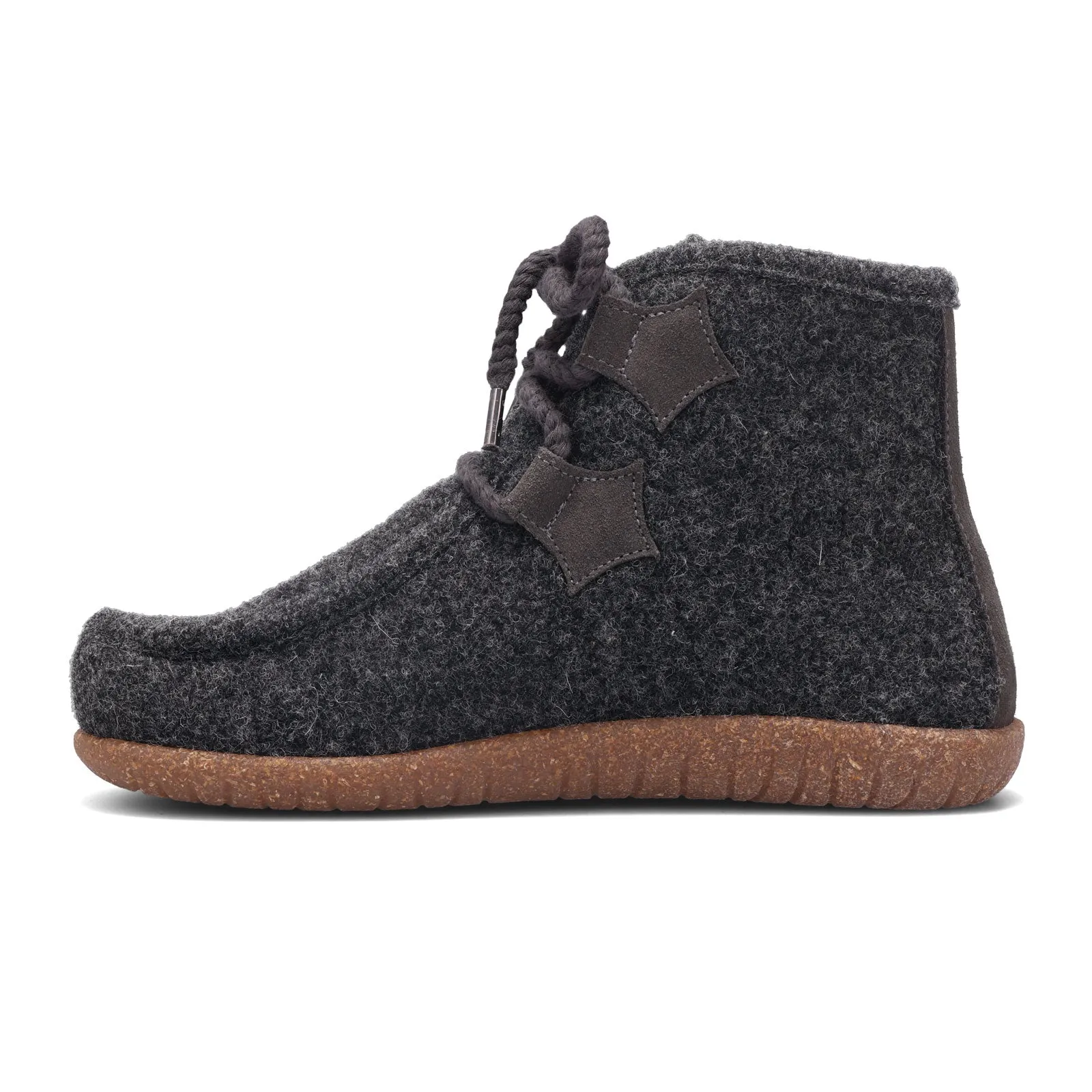 Taos Woolabee Ankle Bootie (Women) - Charcoal