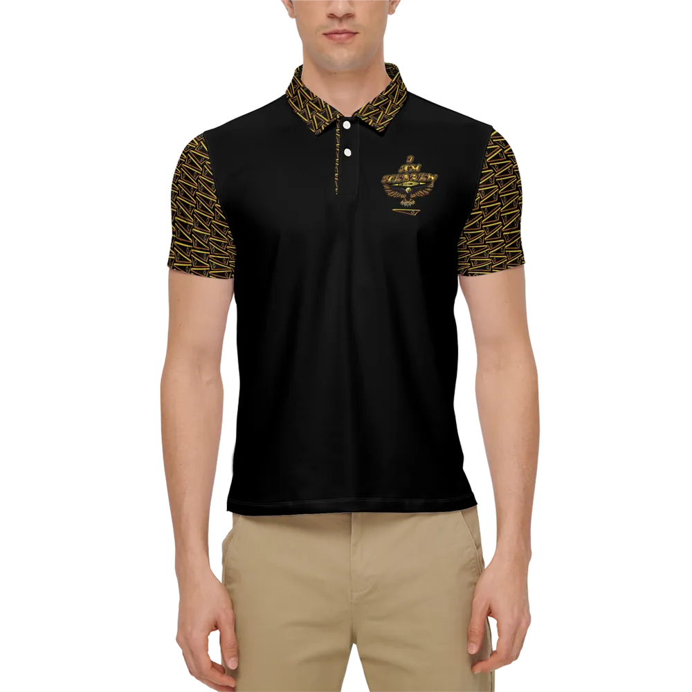 BREWZ Elected Men’s Designer Slim Fit Heavyweight Polo Shirt