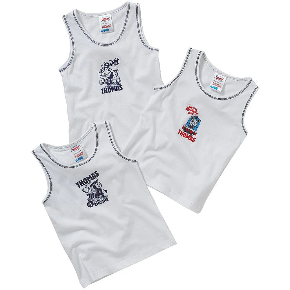 Thomas & Friends 3 Pack Boys Vests