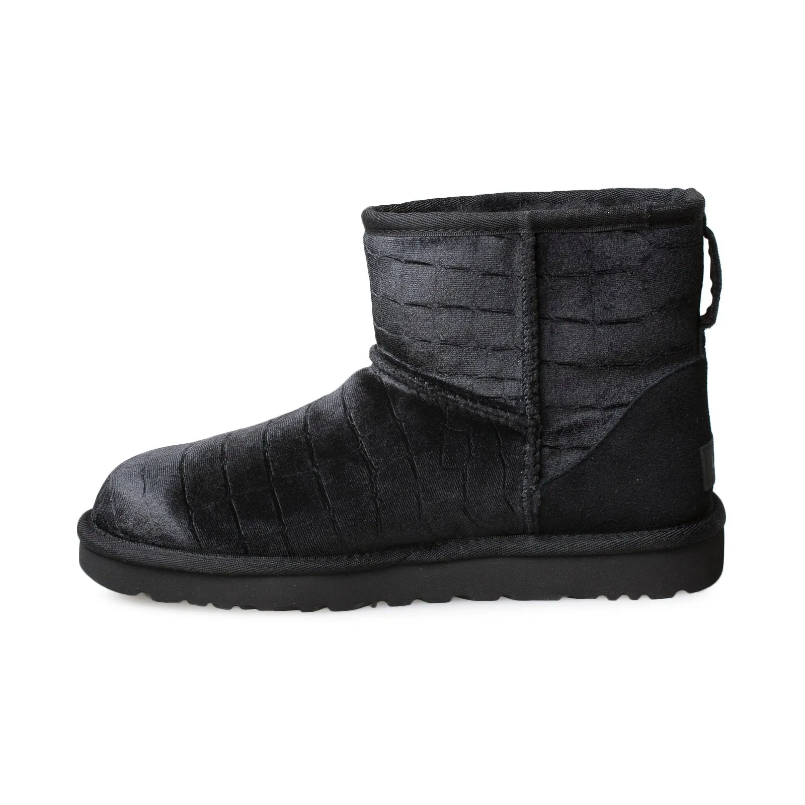 UGG Classic Mini II Croc Black Boots - Women's