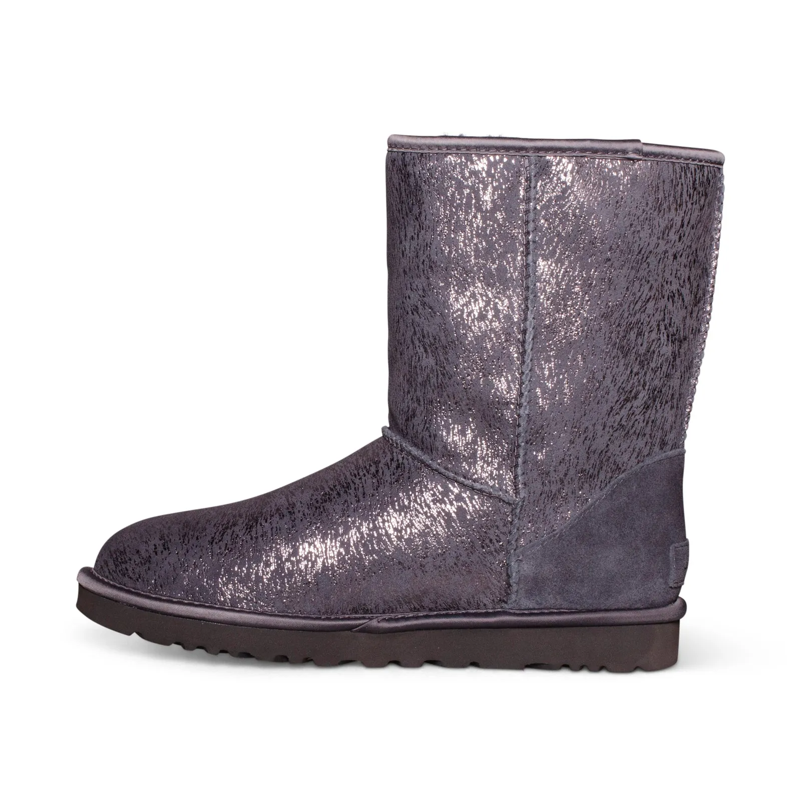 UGG Classic Short Matte Marble Dark Grey Boots - Women's