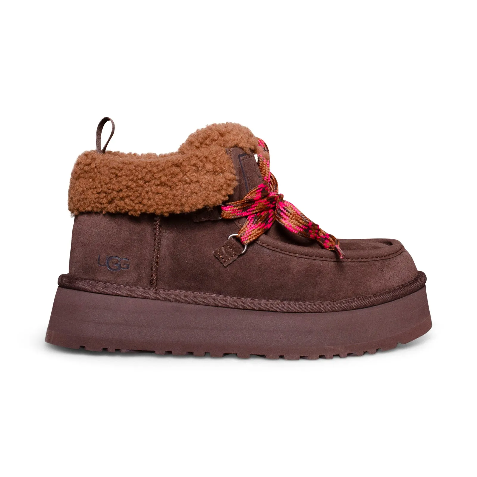 Womens UGG Funkarra Cabin Cuff Boots in Burnt Cedar - Cozy and Stylish Footwear for Winter Adventures